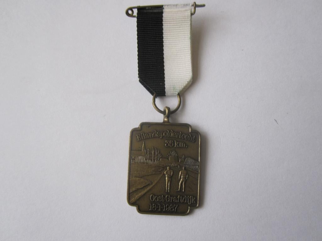 medaille schaatsen N.H., Ophalen of Verzenden, Overige materialen, Nederland