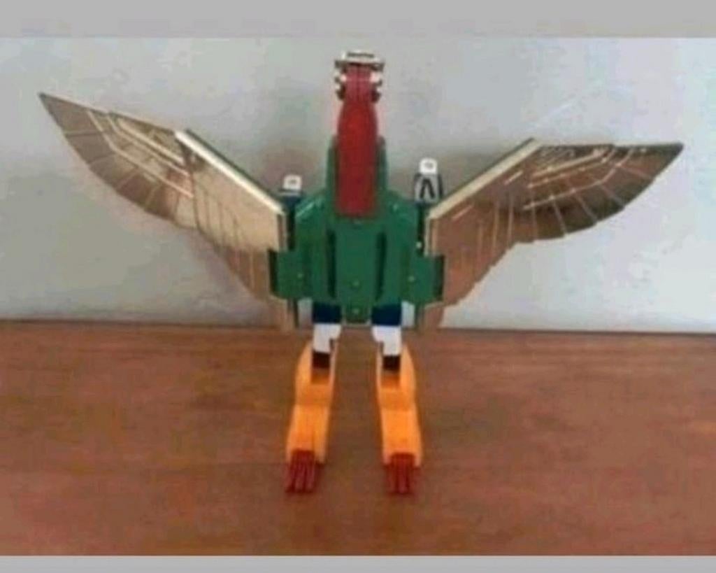 Vintage Transfomer Speelgoed Adelaar Robot, Ophalen of Verzenden, Gebruikt