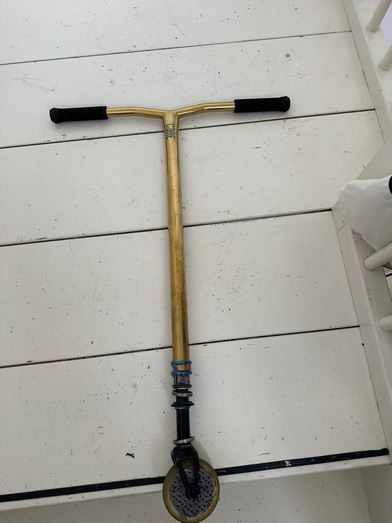 Core apollo gold bar en deck kan samen voor 150 weg los, Fietsen en Brommers, Steps, Ophalen of Verzenden, Zo goed als nieuw, Gewone step