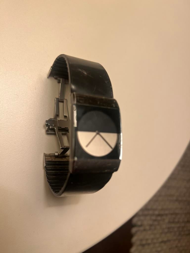 Jacob Jensen titanium saffier 408, Ophalen of Verzenden, Zo goed als nieuw, Overige materialen, Overige merken