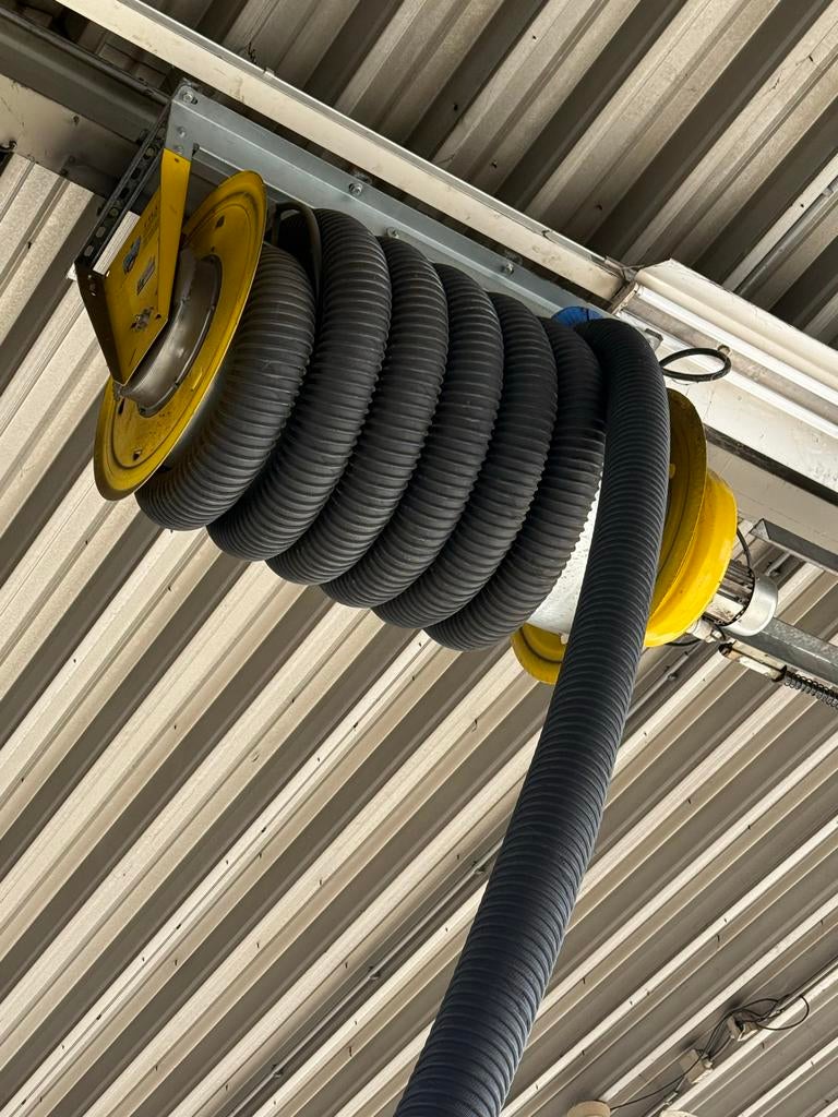 Filcar Zware Uitlaatgas Afzuiger (Haspel) - 7 Stuks, Ophalen, Gebruikt