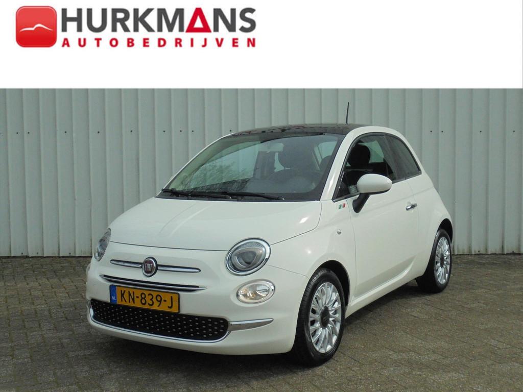 Fiat 500 0.9 TWIN AIR 80PK LOUNGE NL-AUTO 71.699 KM !, Stof, Gebruikt, Origineel Nederlands, Bedrijf