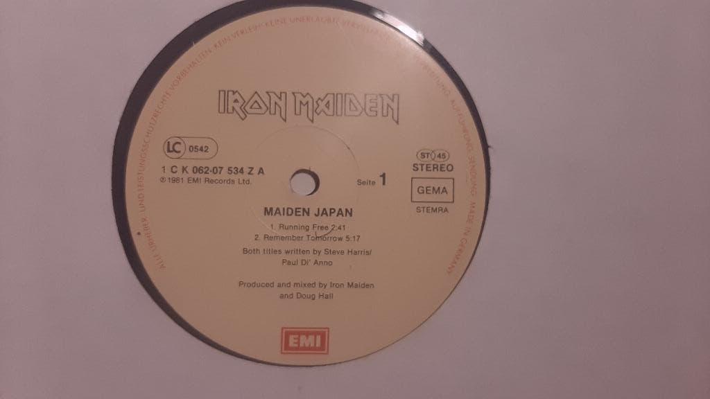 LP Iron Maiden  "Maiden Japan", Ophalen of Verzenden, Gebruikt