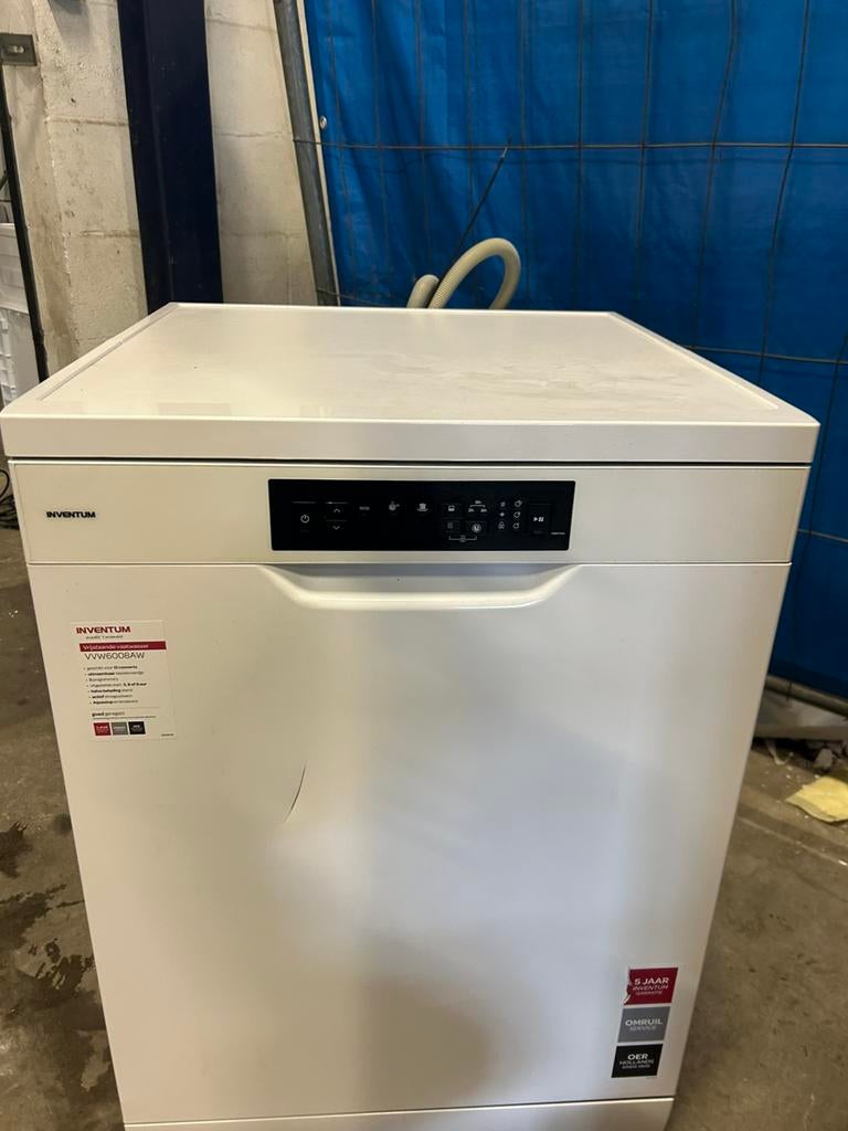 Inventum vrijstaande vaatwasser VVW6008AW, Witgoed en Apparatuur, Vaatwasmachines, Ophalen, Zo goed als nieuw, 85 tot 90 cm