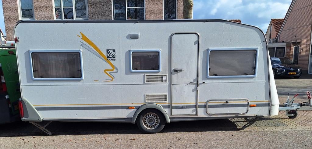 Caravan Knaus sudwind 495 - enkele bedden, 1998, voortent,, Rondzit, Particulier, 4 tot 5 meter, Knaus