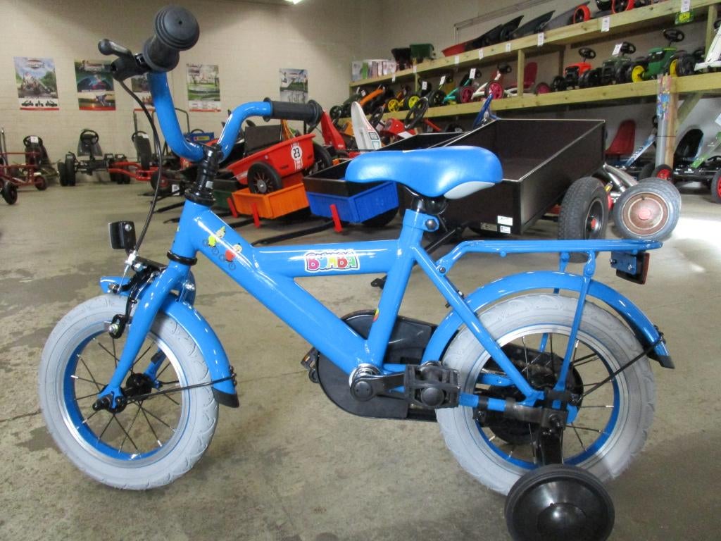 kinderfiets bumba 12", met zijwieltjes, gemonteerd, nieuw, Fietsen en Brommers, Ophalen, Nieuw, Minder dan 16 inch, Zijwieltjes