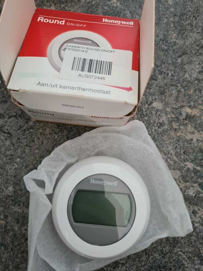 Honeywell Round Aan/Uit Kamerthermostaat, Ophalen of Verzenden, Nieuw
