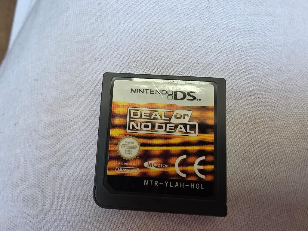 Nintendo DS lite spel Deal or no deal postcodeloterij, Spelcomputers en Games, Avontuur en Actie, 1 speler, Ophalen of Verzenden
