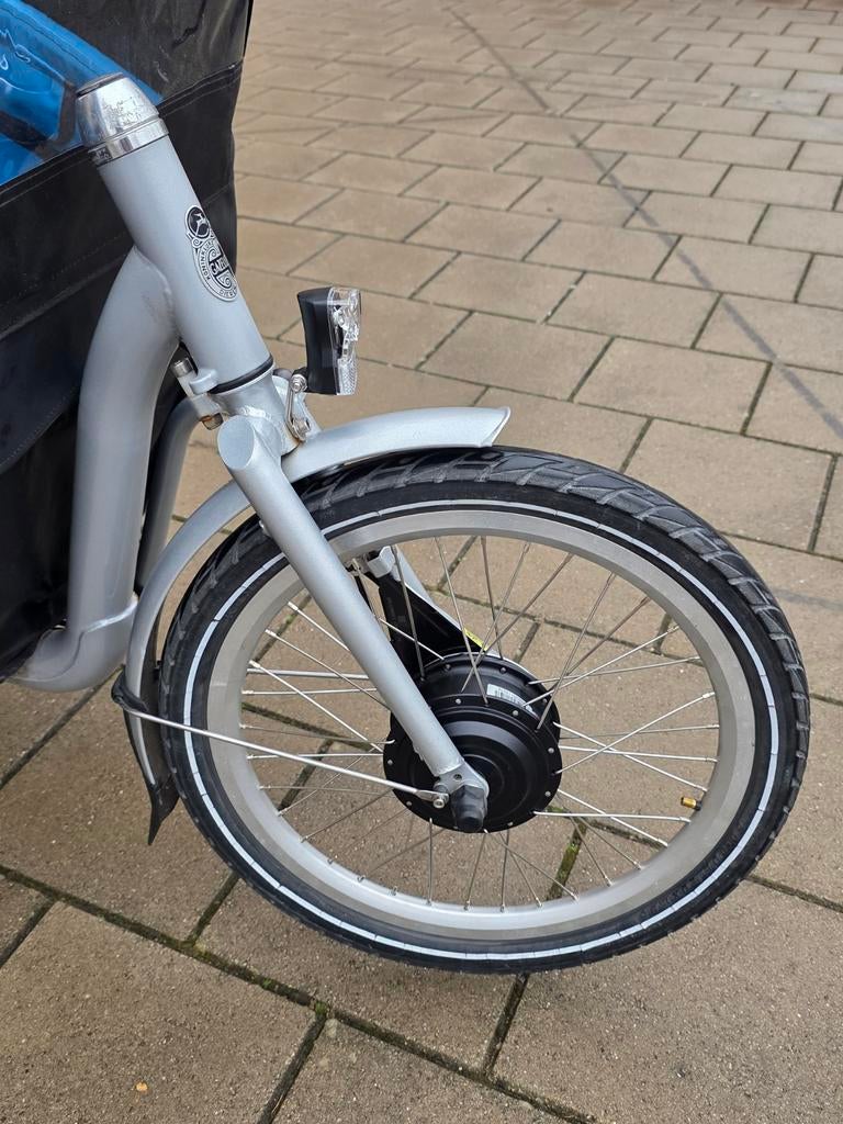 Elektrische Gazelle Cabby bakfiets met huif, Ophalen of Verzenden, Gazelle, Info@gazelle.nl, Info@gazelle.nl