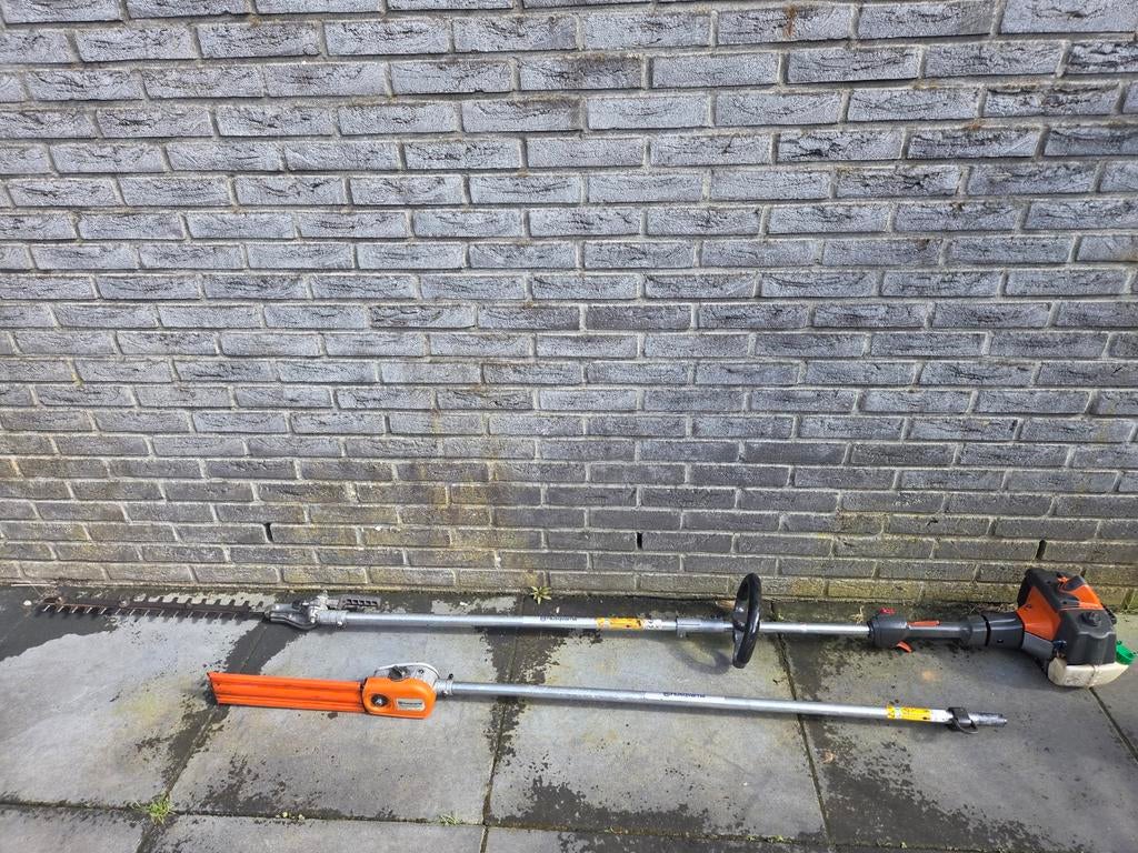 Husqvarna 327LD stokheggenschaar en kettingzaag, Ophalen, Benzine, Gebruikt, Husqvarna
