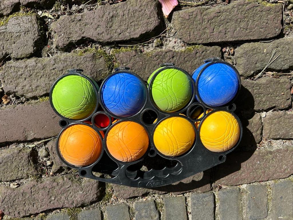 Jeu de boules set, Sport en Fitness, Ophalen, Gebruikt