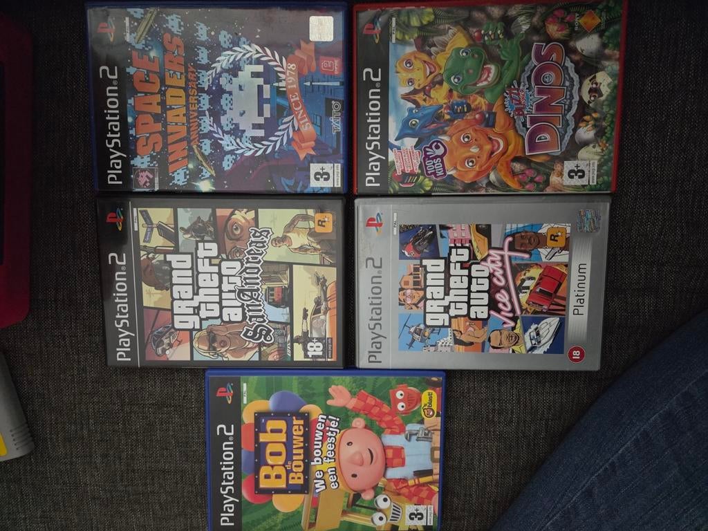 PlayStation 2 Games:, Gebruikt, Vanaf 18 jaar, Overige genres, 1 speler