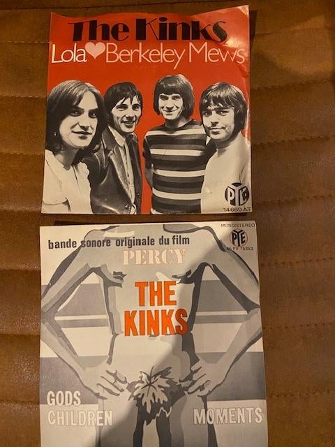 The Kinks 2 stuks vintage single's, Cd's en Dvd's, Vinyl Singles, Zo goed als nieuw, Single, Pop, 7 inch, Ophalen of Verzenden