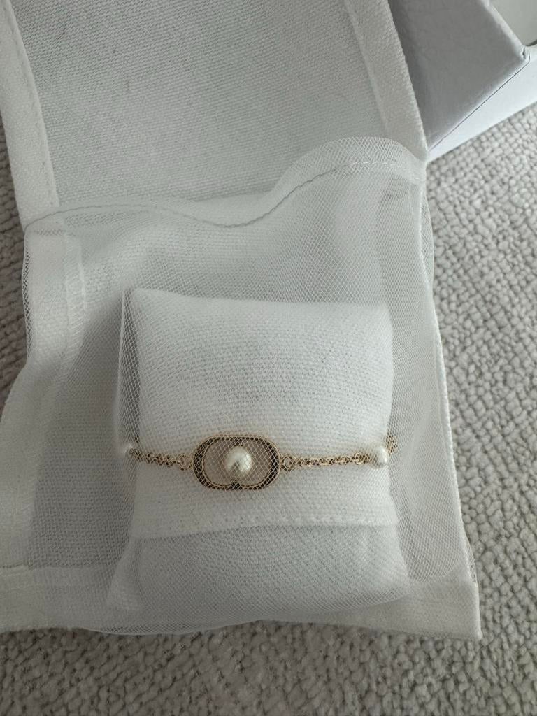 Dior armband met parels, Sieraden, Tassen en Uiterlijk, Armbanden, Overige materialen, Ophalen of Verzenden, Zo goed als nieuw