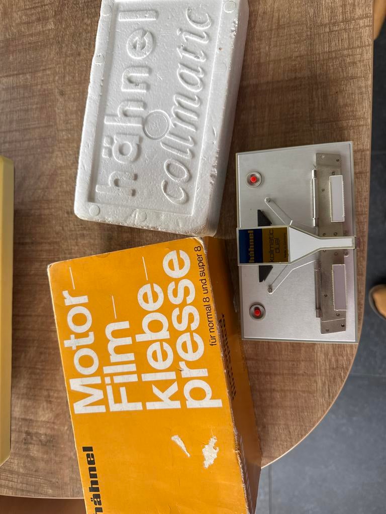 Hähnel Motor-Film-Klebepresse voor 8mm en Super 8 film, Ophalen of Verzenden, Accessoire