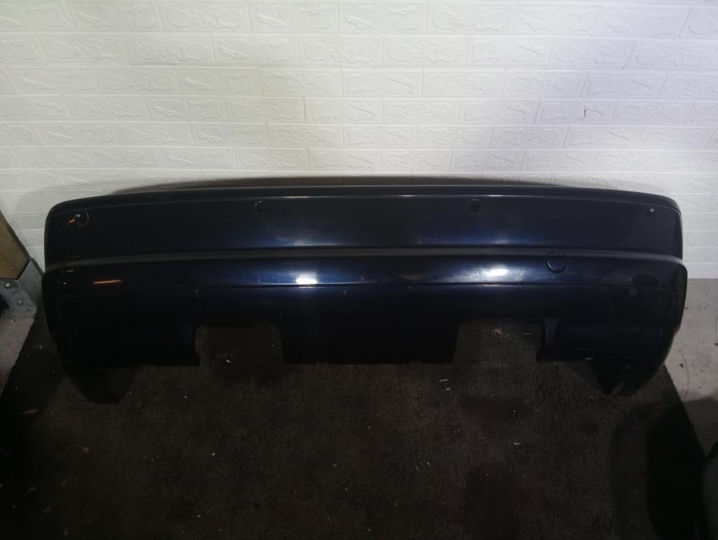 BMW E46 M3 3.2 Coupé Cabrio Achterbumper met PDC en Diffusor, Ophalen, Gebruikt, Achter, Bumper