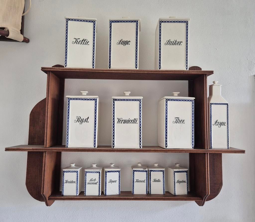 Te koop nostalgisch keukenrek, Ophalen, Zo goed als nieuw