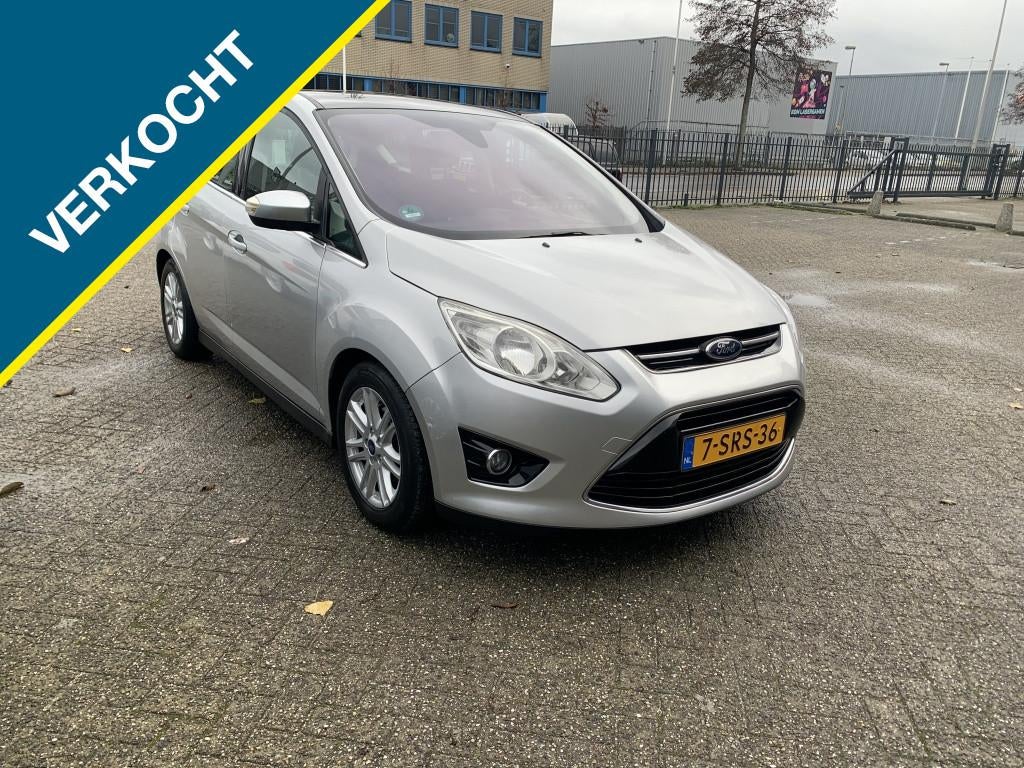 Ford C-MAX 1.0 Titanium (bj 2013), Euro 5, 125 pk, Gebruikt, Origineel Nederlands