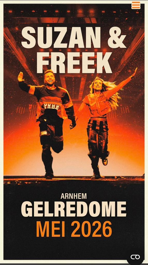 3 zitplekken Suzan en Freek, Tickets en Kaartjes, Drie personen of meer