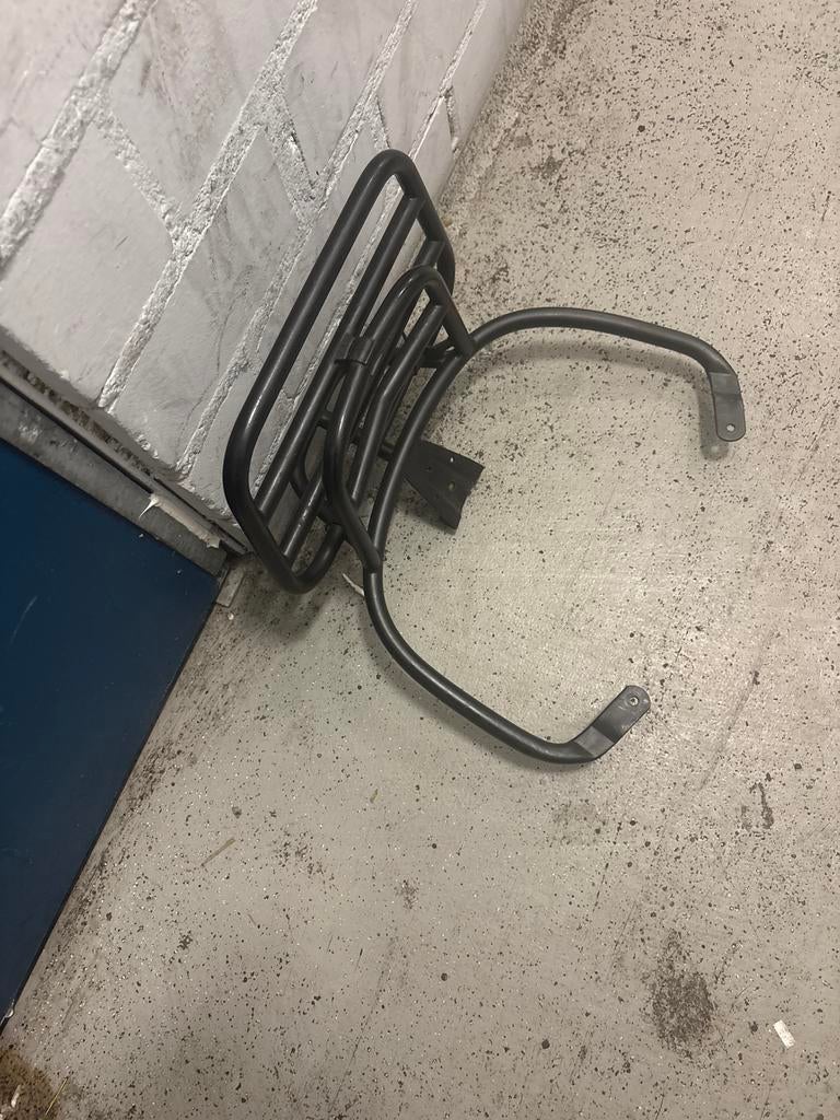 Achterdrager Vespa - Zwart, Gebruikt, Ophalen of Verzenden, Gebruikt, Overige typen, Vespa