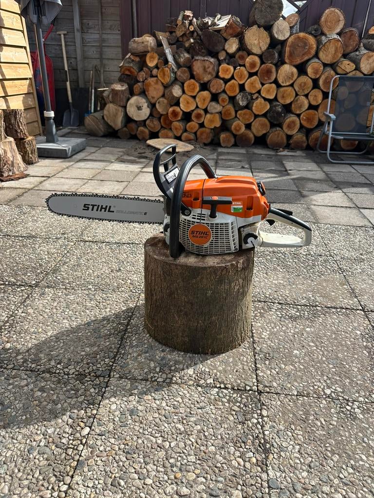 STIHL MS 261 C-M RS PRO BENZINE KETTINGZAAG, Tuin en Terras, Hand-tuingereedschap, Ophalen, Zo goed als nieuw, Overige soorten