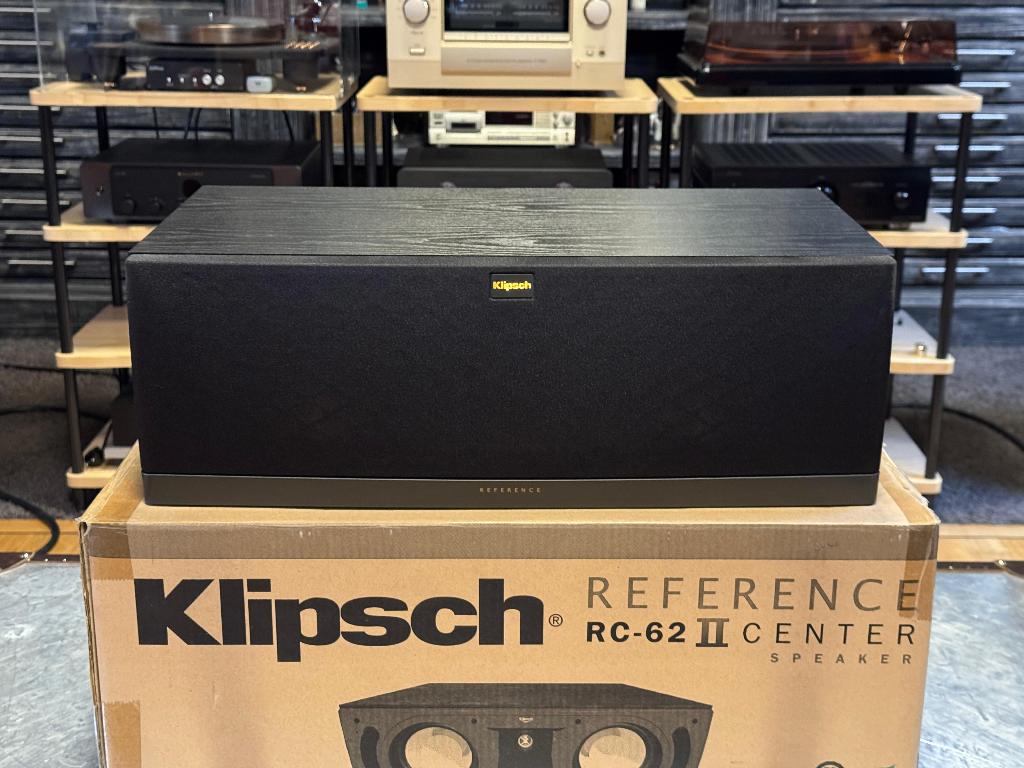 Klipsch RC-62 MKII, Gebruikt, 120 watt of meer, Front, Rear of Stereo speakers, Ophalen