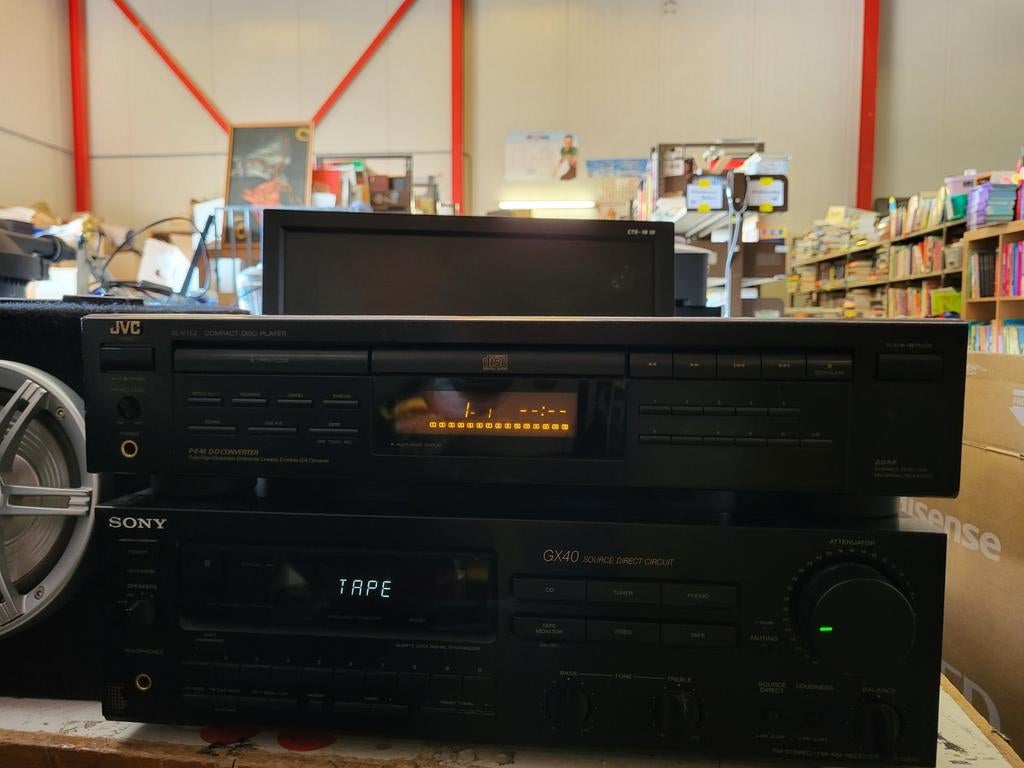 JVC XL-V151 Compact Disc Player, Ophalen, JVC