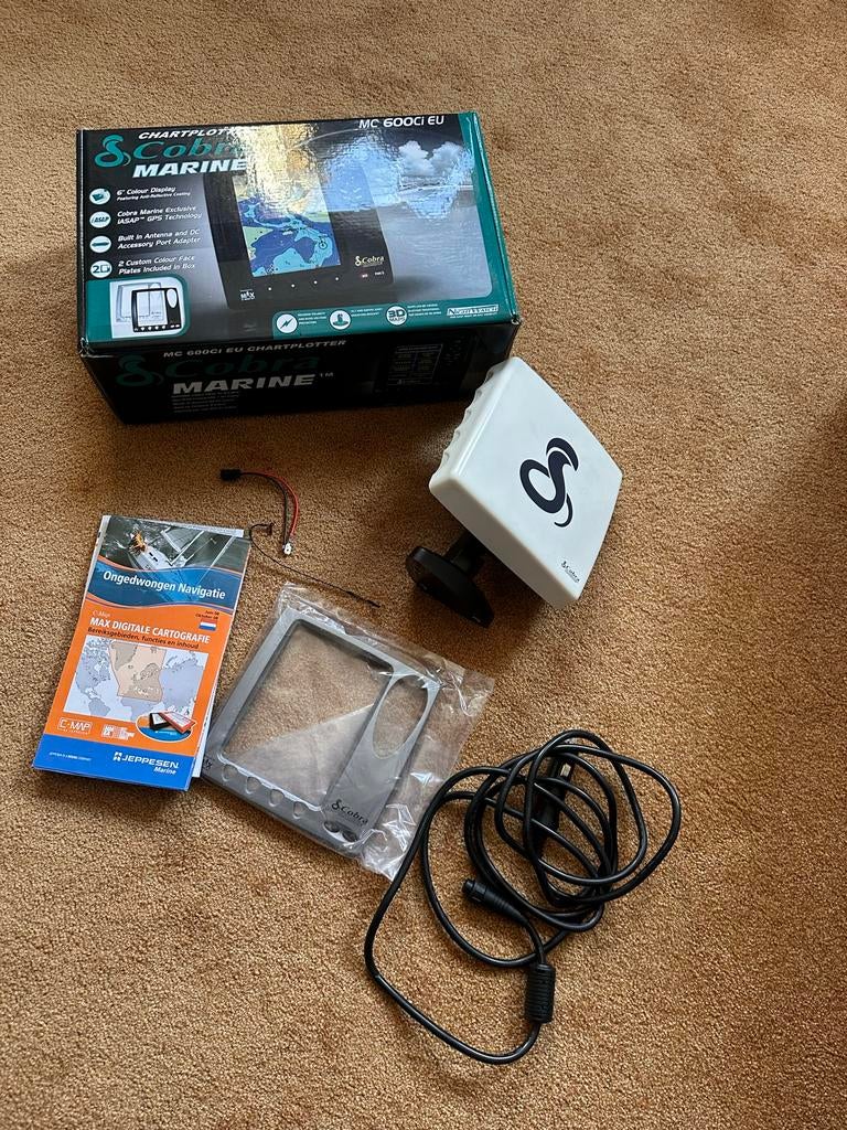 Cobra Marine MC 600Ci EU Kaartplotter (ca. 2006), Ophalen, Gebruikt, Kaartplotter of Fish Finder