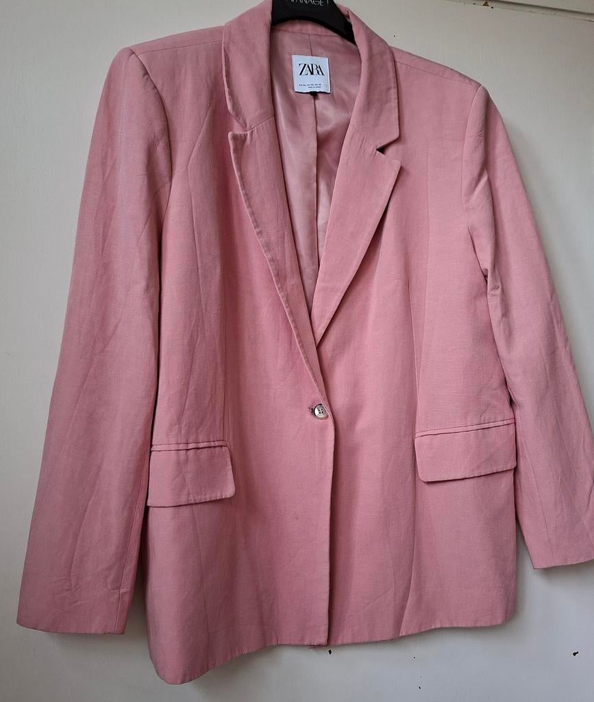 Mooi rose colbert van Zara, mt 46, Zara, Ophalen of Verzenden, Roze, Jasje