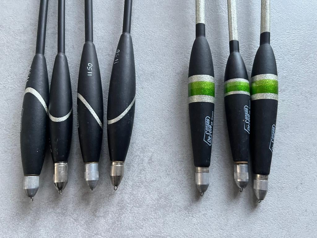 adv 212 / NIEUW mixset 7 matchdobbers SENSAS, Ophalen of Verzenden, Nieuw, Dobber of Lood