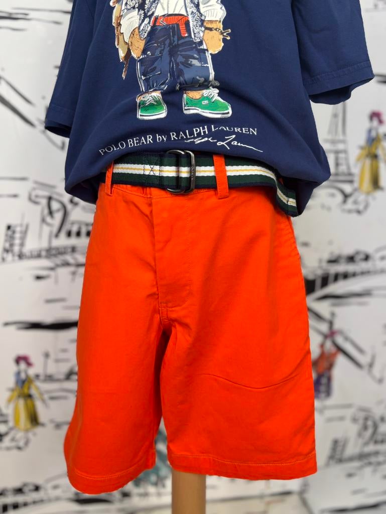 Ralph Lauren oranje oxford korte broek maat 10 NIEUW, Verzenden, Nieuw, Customercare@rl.com, Ralph Lauren