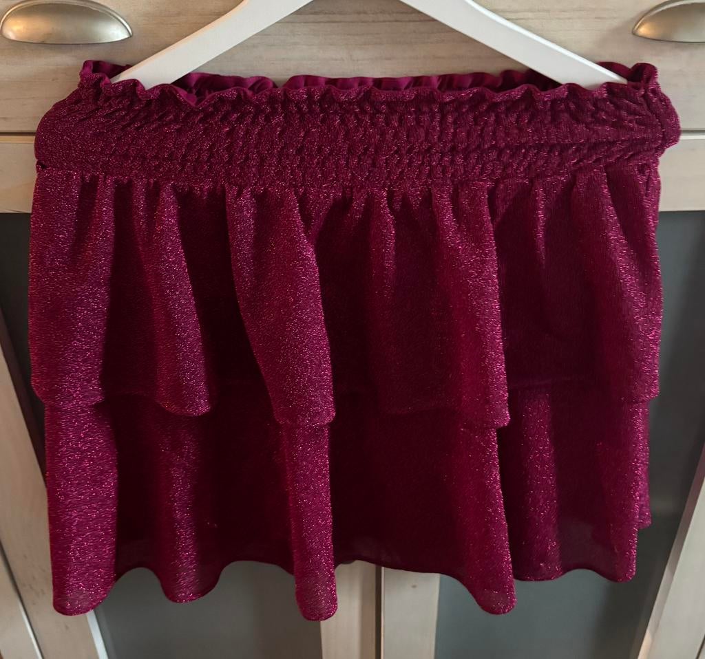 Nieuw glitter rokje van Nikkie, Ophalen of Verzenden, Nieuw, Roze, Knielengte