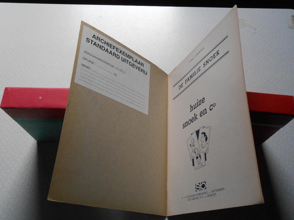 Snoek 2 1966 1 ste druk. 3 de reeks. Archiefexemplaar., Willy Vandersteen, Eén stripboek, Ophalen of Verzenden, Zo goed als nieuw