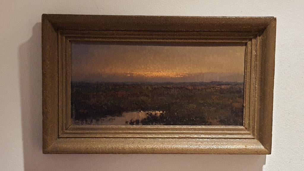 Olieverfschilderij Jan Simon Knikker Sr., Antiek en Kunst, Ophalen