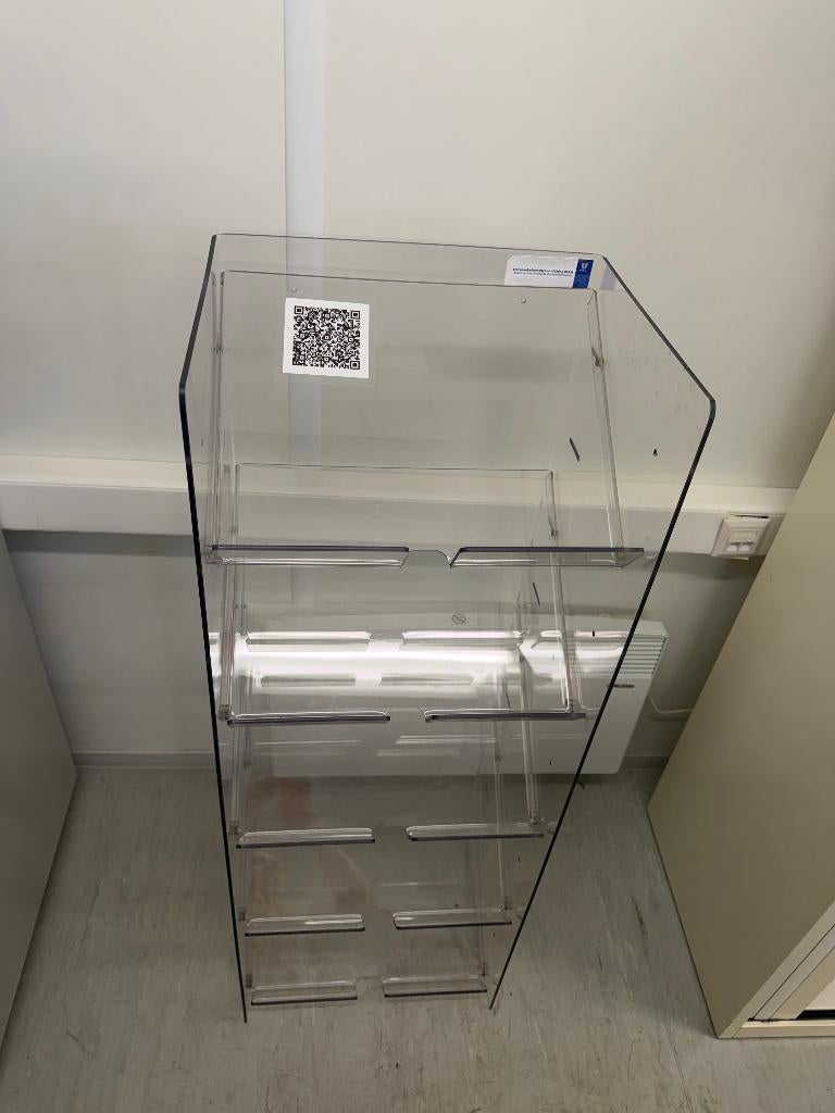 Folderhouder/ documenthouder 44x35xH123 cm, 1 stuk, Huis en Inrichting, Woonaccessoires | Krantenbakken en Lectuurbakken, Ophalen of Verzenden