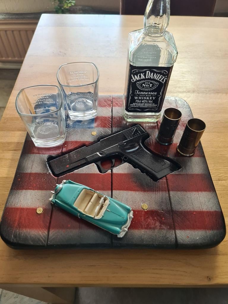 Unieke zelfgemaakte tapasplank / decoratieplank, Huis en Inrichting, Ophalen of Verzenden, Nieuw