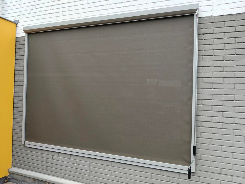 Degelijke zonwering / screen, 2.60.meter breed, Ophalen, Zo goed als nieuw, 150 tot 300 cm, 250 cm tot 450 cm
