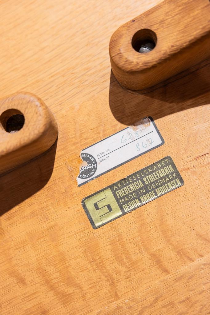 Mogensen 6284 table, Huis en Inrichting, Tafels | Eettafels, 50 tot 100 cm, 200 cm of meer, Rechthoekig, Ophalen of Verzenden