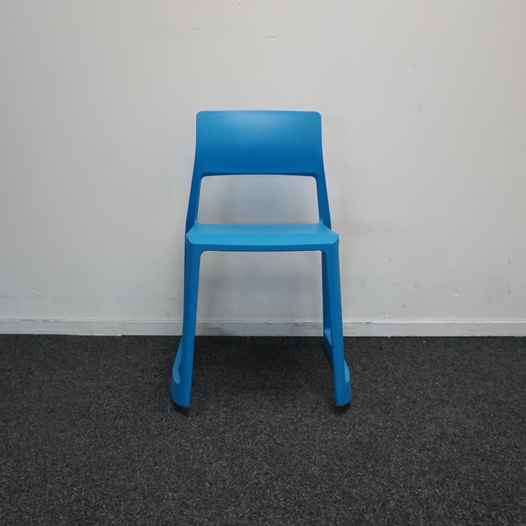 Vitra Tip Ton Chair Design Stoelen | Schommelstoelen | Blauw, Huis en Inrichting, Stoelen, Kunststof, Gebruikt, -, Blauw