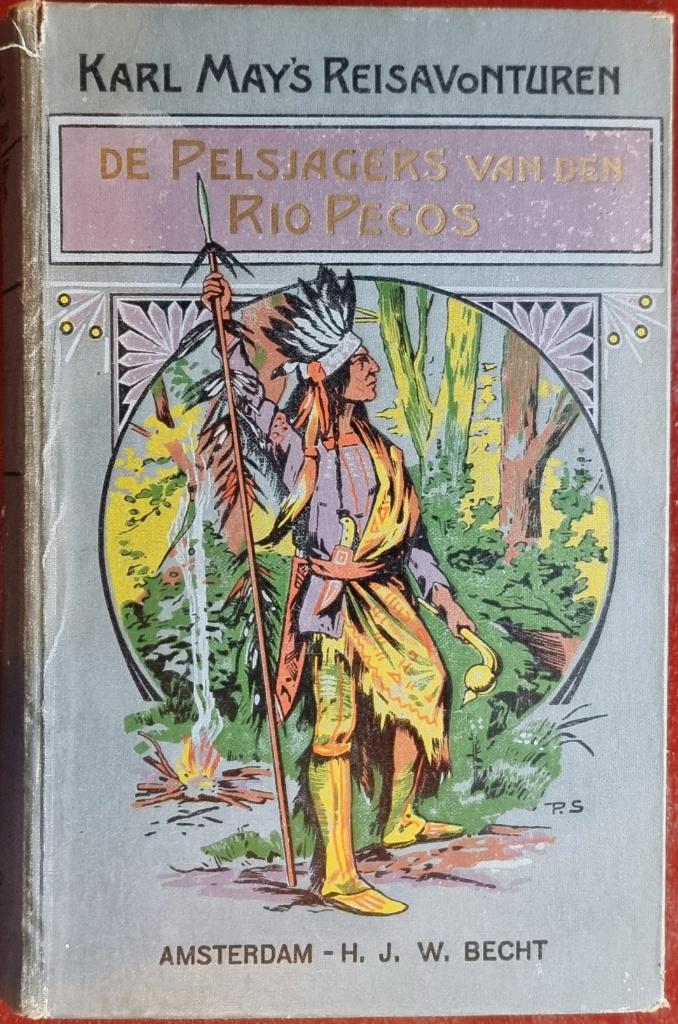 De pelsjagers van den Rio Pecos - Karl May - linnen - 1941, Antiek en Kunst, Ophalen of Verzenden, Karl May