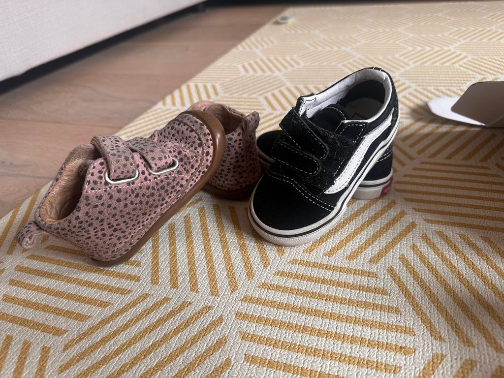 Vans en Shoesme, Maat 21, 25€ voor beide, Kinderen en Baby's, Kinderkleding | Schoenen en Sokken, Ophalen, Zo goed als nieuw, Jongen of Meisje