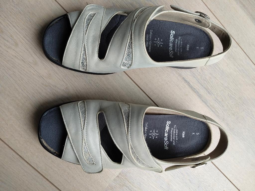 Solidus dames sandalen/slippers maat 38, Kleding | Dames, Schoenen, Solidus, Zo goed als nieuw, Sandalen of Muiltjes, Ophalen of Verzenden
