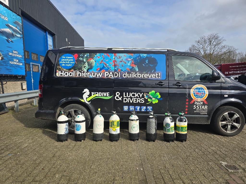 Diverse Duikflessen nieuw!!, Watersport en Boten, Duiken, Ophalen, Nieuw, Duikfles