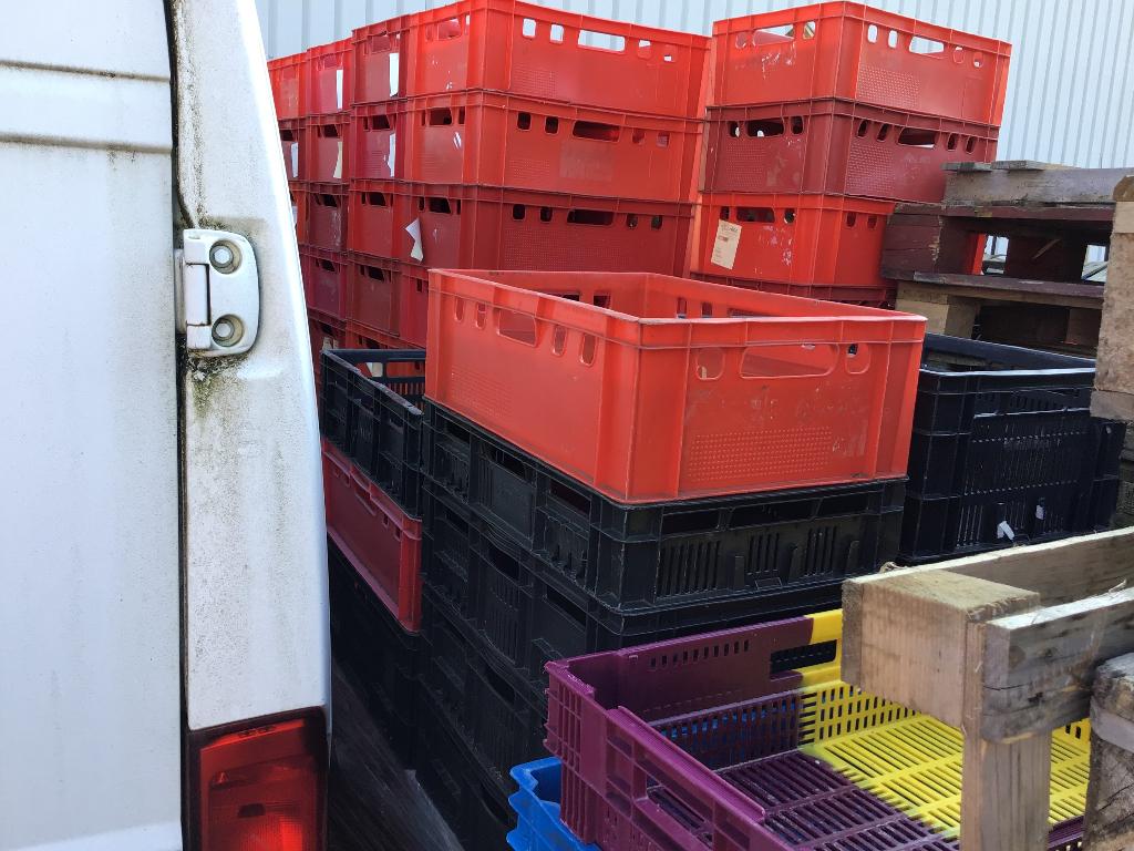 E2 kratten en houten en cbl 17 kratten, Ophalen, Gebruikt, 40 tot 60 cm, 50 tot 75 cm