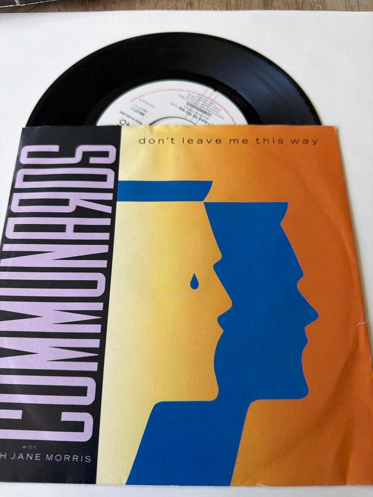 Communards - Don't Leave Me This Way vinyl single, Cd's en Dvd's, Vinyl Singles, Gebruikt, Single, Pop, 7 inch, Ophalen