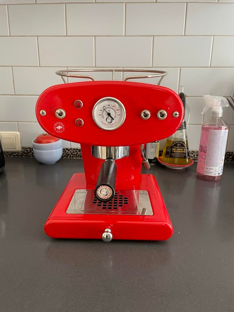 Francis Francis X1 Espressomachine - Pads & Gemalen Koffie, Ophalen of Verzenden, Gebruikt, Espresso apparaat, Gemalen koffie