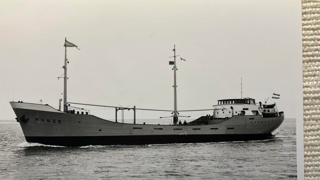 HUNZE      Kustvaart Unie  1956-1968, Ophalen of Verzenden, Zo goed als nieuw, Kaart, Foto of Prent