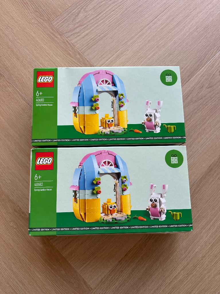 LEGO 2x 40682 Lente tuinhuis, Overige thema's, Lego, Nieuw, Ophalen of Verzenden