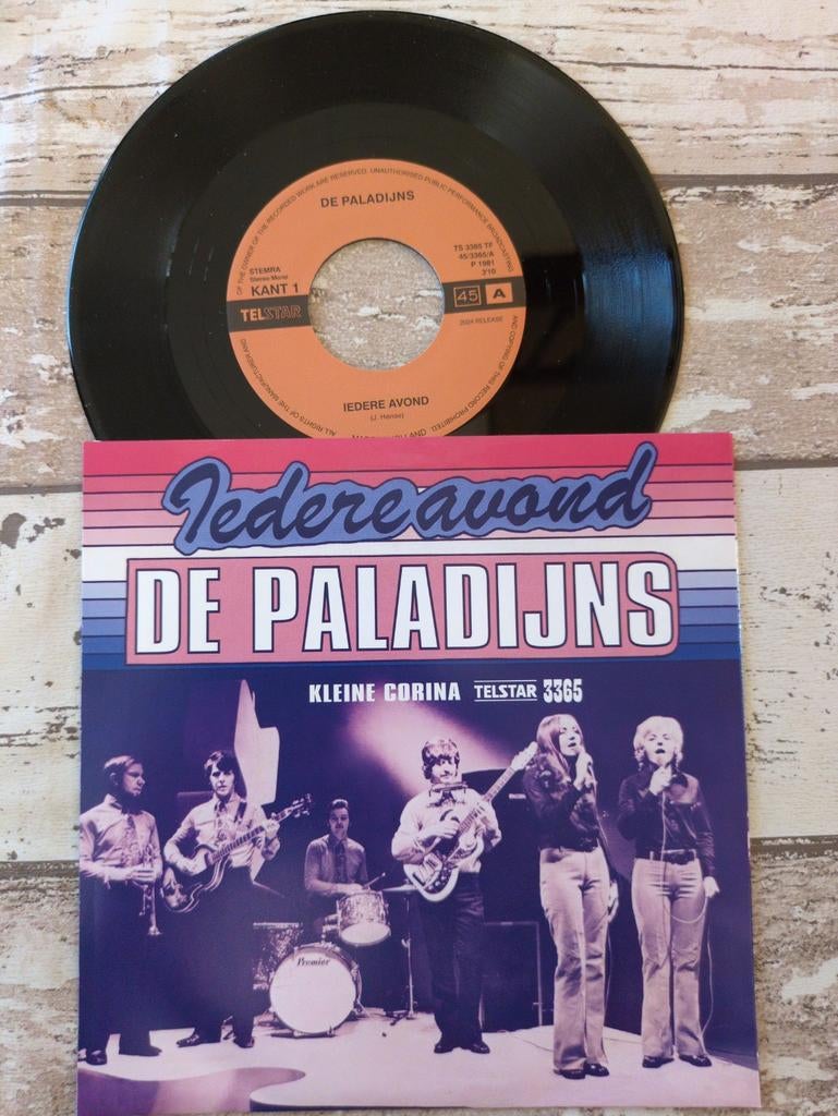 De Paladijns - Iedere Avond / Kleine Corina (Single), 7 inch, Single, Ophalen of Verzenden, Nieuw in verpakking