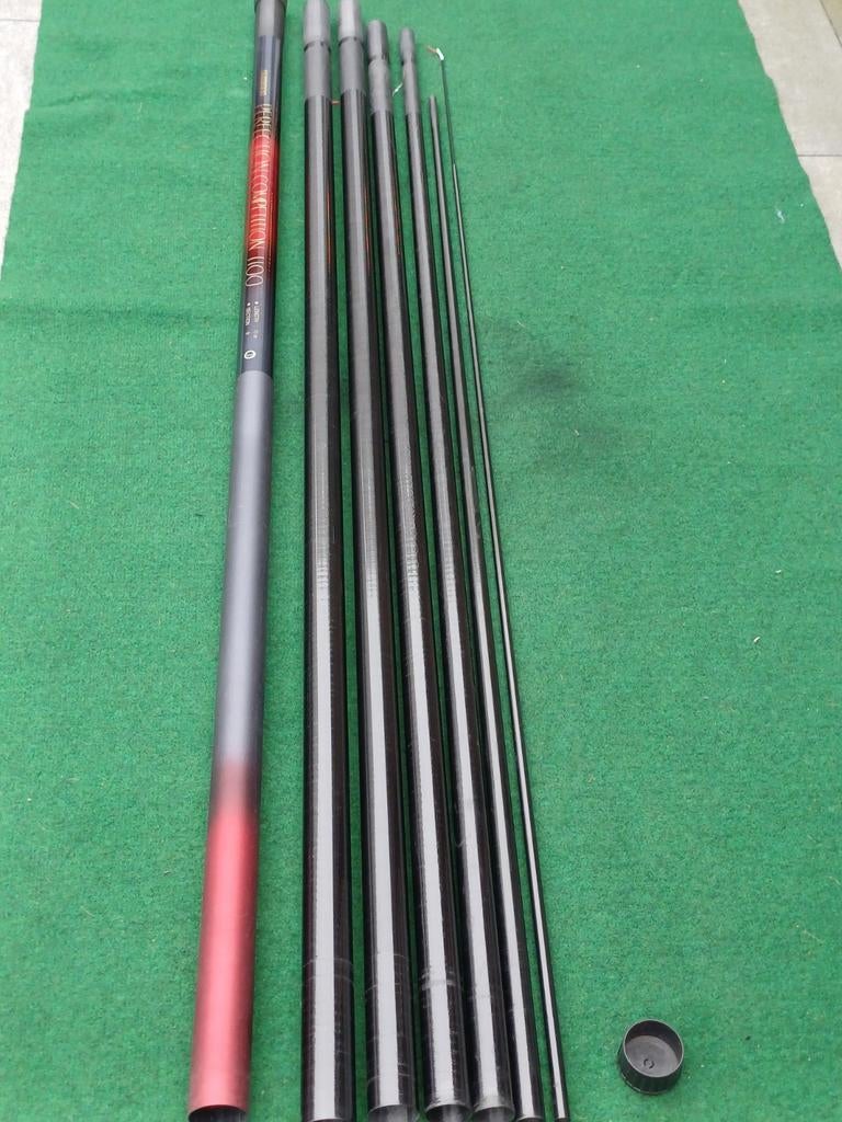 shimano perfection 11m hengel, Watersport en Boten, Hengelsport | Witvissen, Ophalen, Zo goed als nieuw, Vaste hengel